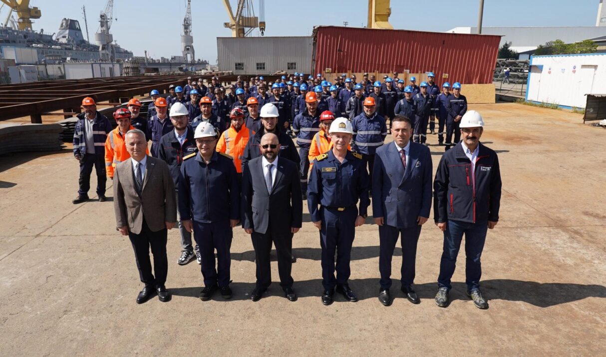 8,000 TLC Floating Dock – Keel Laying Ceremony
